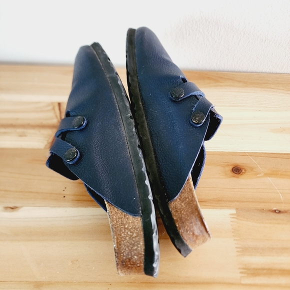 Birkenstock Birki’s Camden Black Double Buckle Clog Sandals - Picture 4 of 9